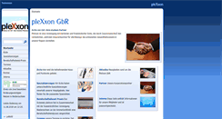 Desktop Screenshot of plexxon.de